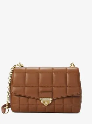 SoHo Extra-Large Quilted Leather Shoulder Bag