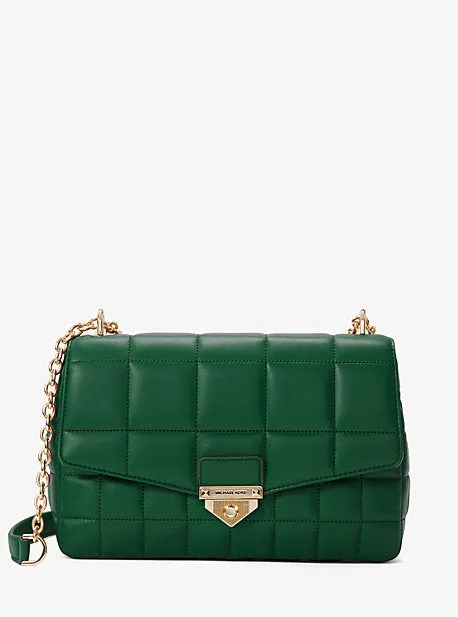 SoHo Extra-Large Quilted Leather Shoulder Bag