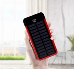 Solar Mini Power Bank 8000mAh2.4A Quick Charge