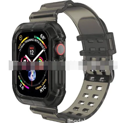 Sport Clear Band   Case for Apple Watch