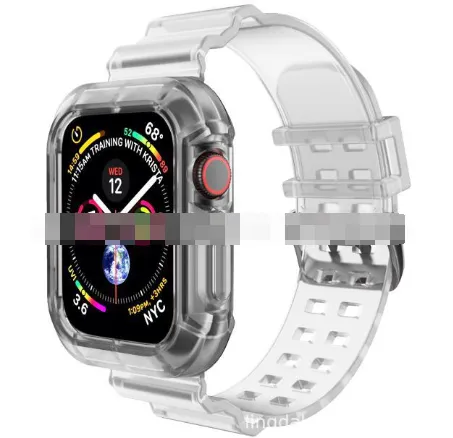 Sport Clear Band   Case for Apple Watch