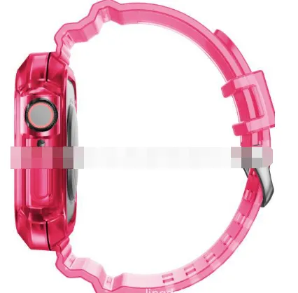 Sport Clear Band   Case for Apple Watch