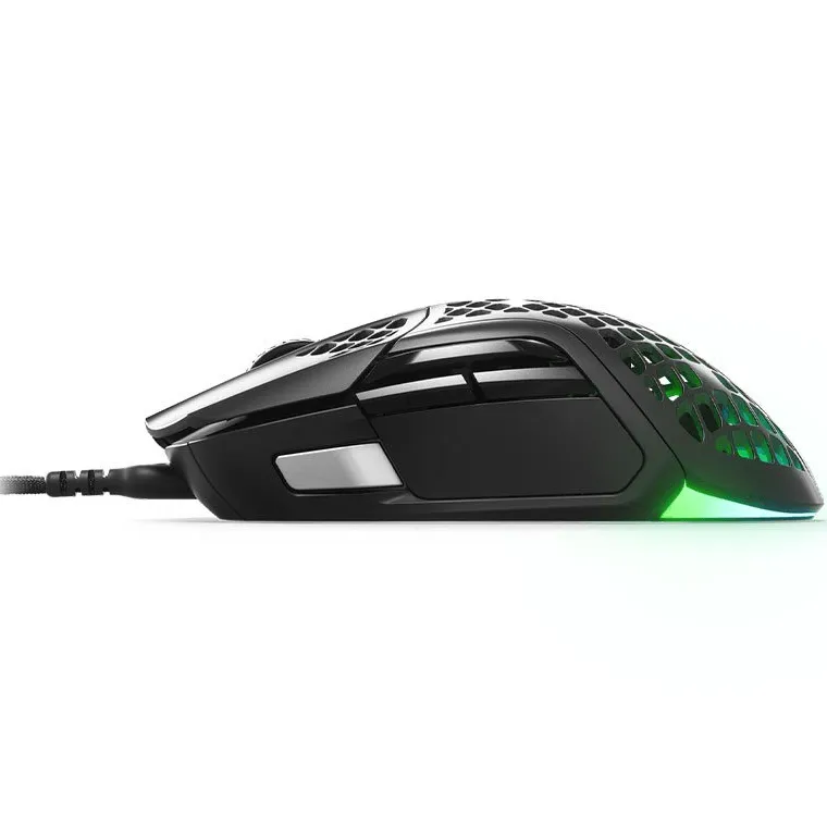 SteelSeries Aerox 5 Gaming Wired Mouse Ultra Lightweight Black RGB Lights