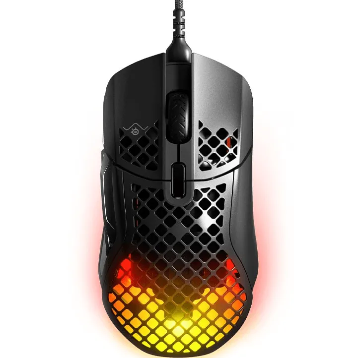 SteelSeries Aerox 5 Gaming Wired Mouse Ultra Lightweight Black RGB Lights