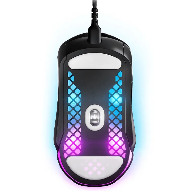 SteelSeries Aerox 5 Gaming Wired Mouse Ultra Lightweight Black RGB Lights