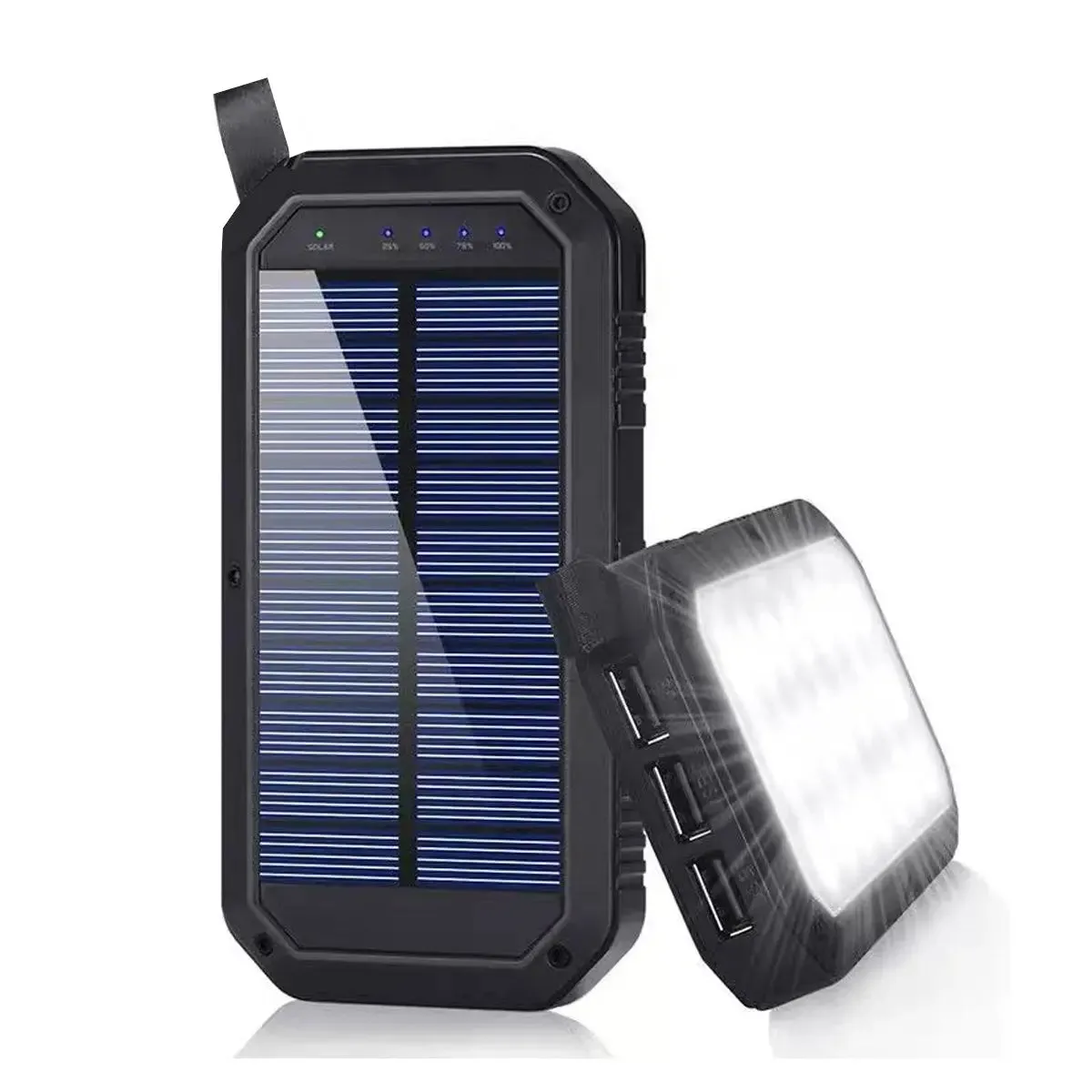 Sun Chaser Mini Solar Powered Wireless Phone Charger 10,000 mAh-Solar Powered Phone Charger