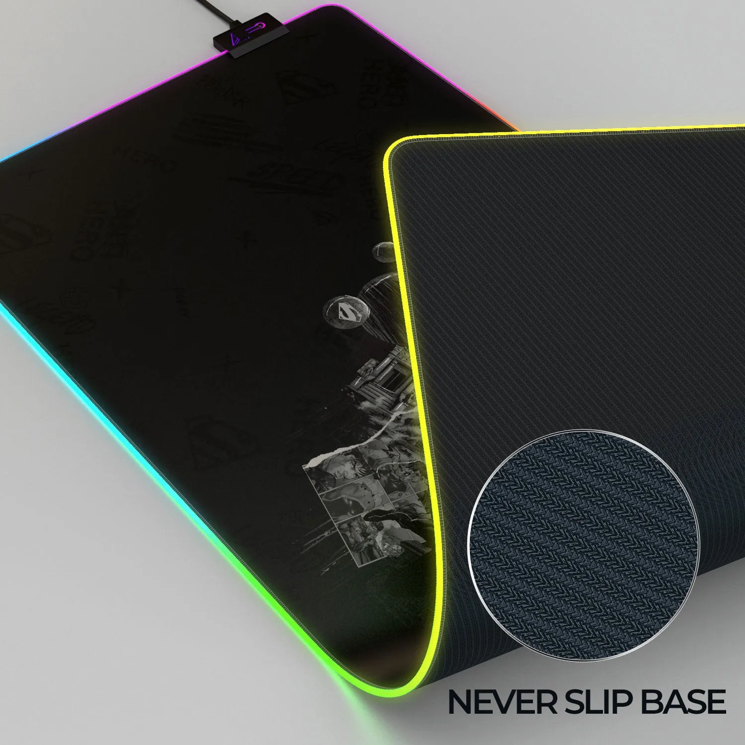 Superman Shield Emblem Gaming Mouse Pad