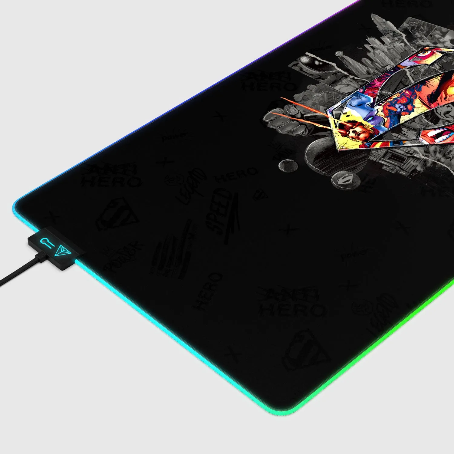 Superman Shield Emblem Gaming Mouse Pad