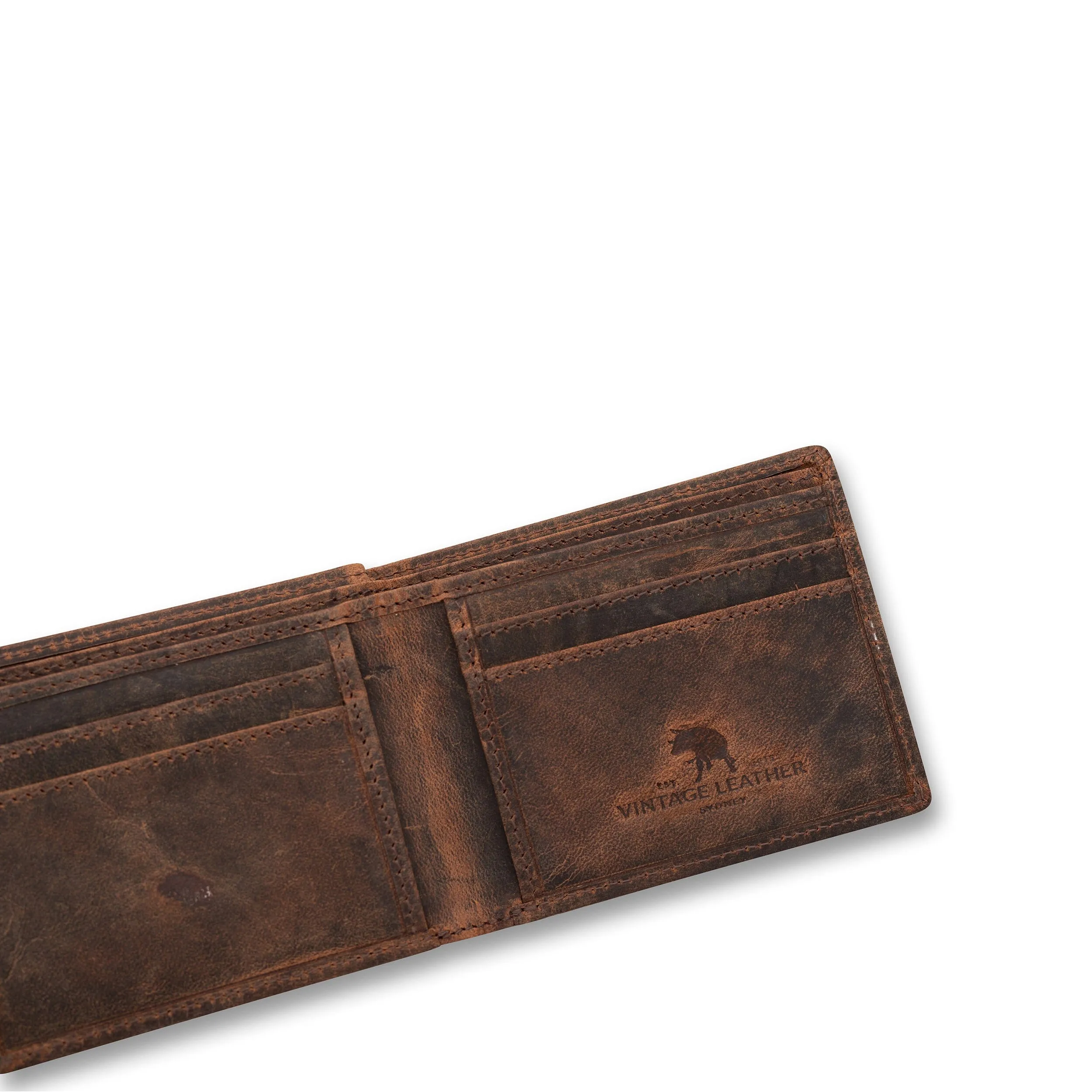  The Hugo Mens Leather Bifold Wallet