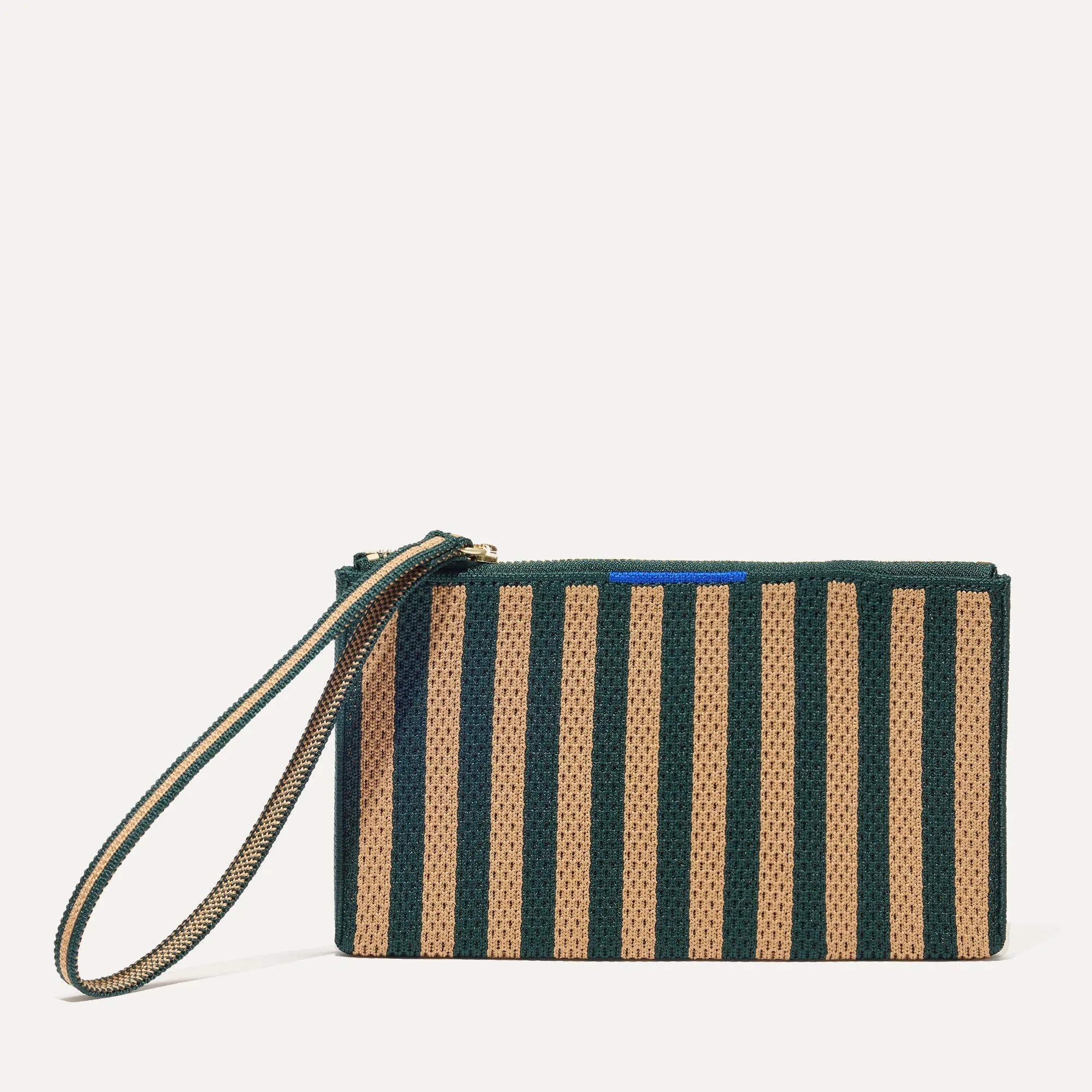 The Wallet Wristlet - Pine Stripe