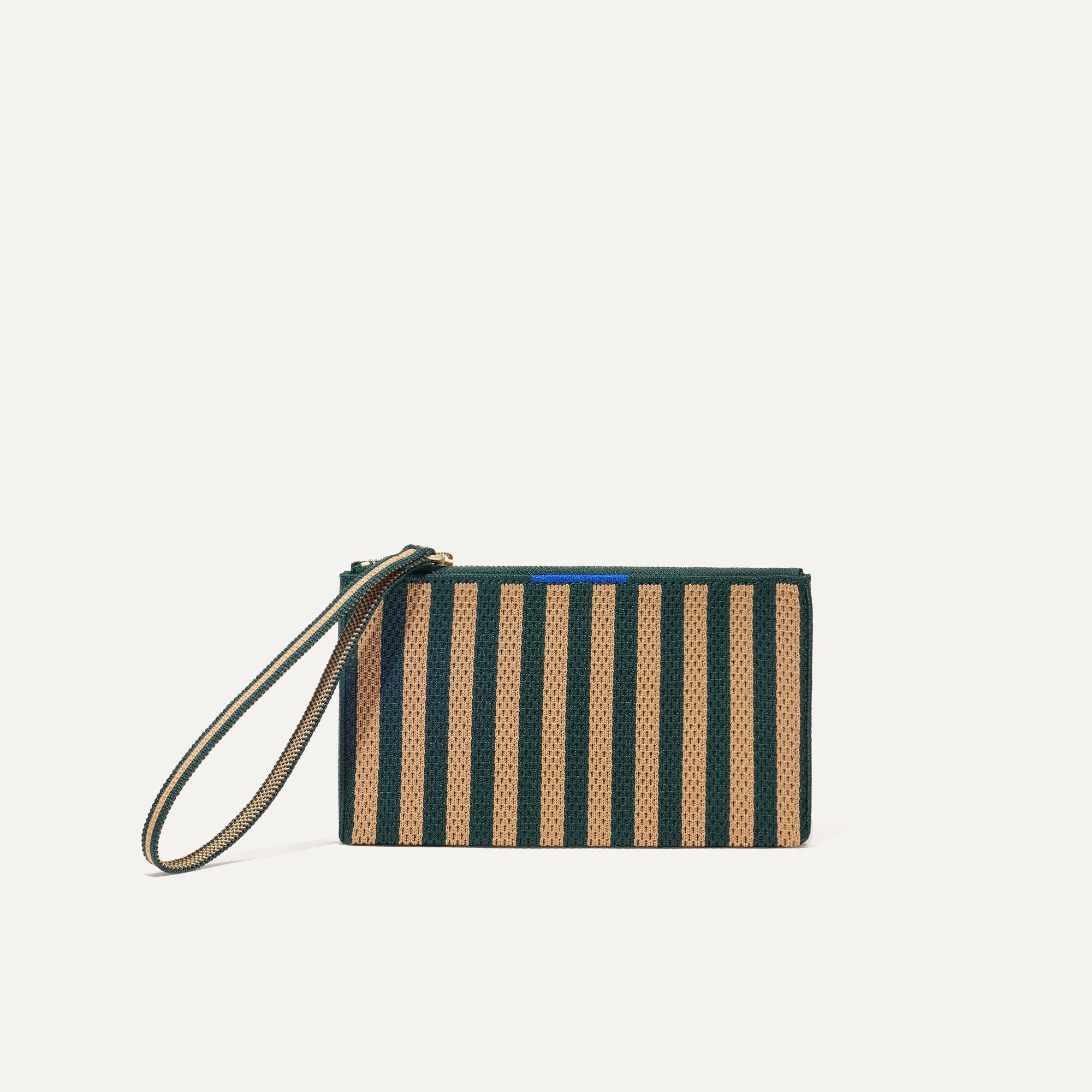 The Wallet Wristlet - Pine Stripe