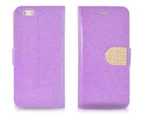 Twinkle Series iPhone 6 Plus Flip Leather Case (5.5 inches) - Purple