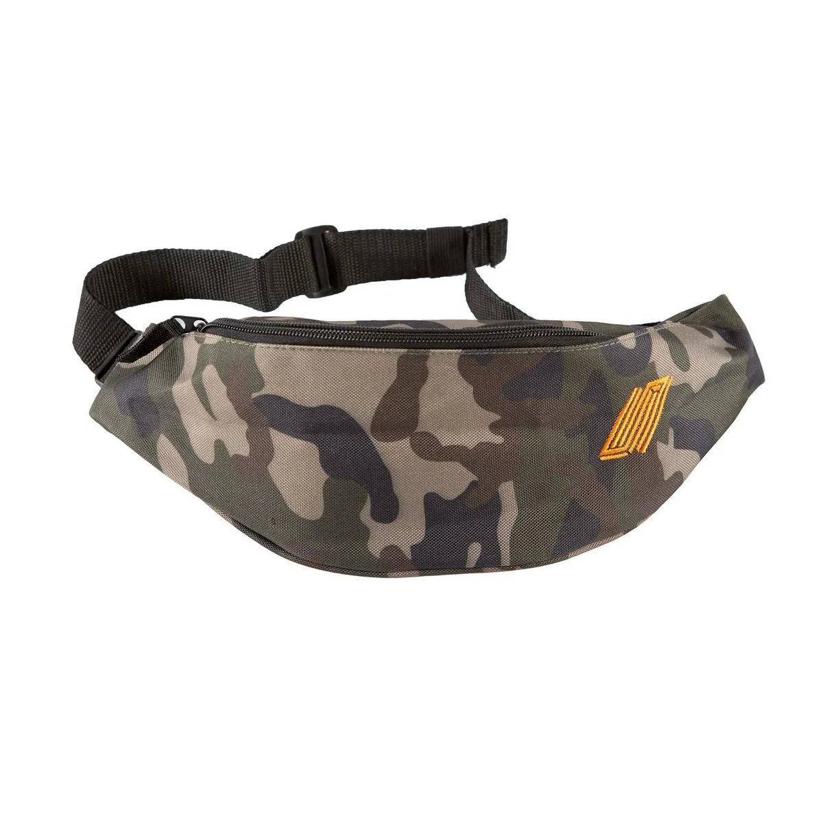 United Belt Bag - Camo With Orange Stitch