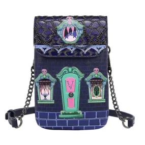 Vendula London Cat Dracula's Haunted House Phone Pouch