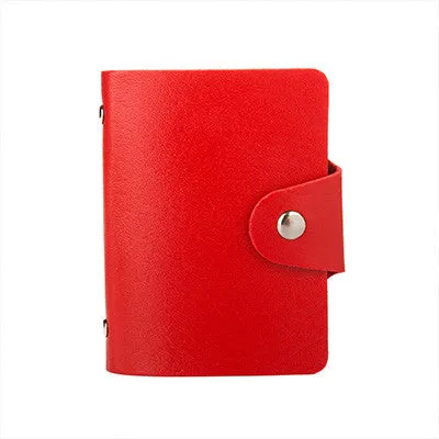 YOUYOU MOUSE 1pcs Men's Women Leather Credit Card Holder/Case Card Holder Wallet Business Card Package PU Leather Bag