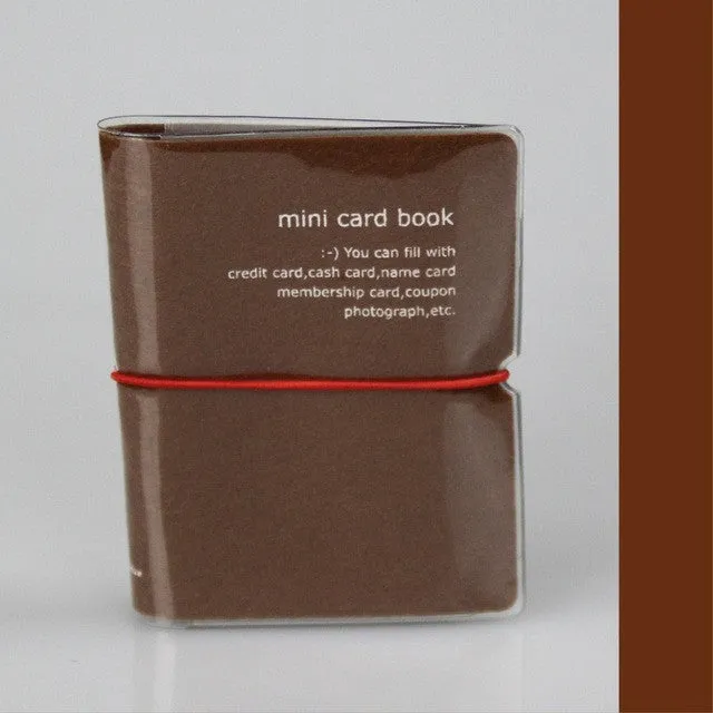 YOUYOU MOUSE New Fashion Men & Women Credit Card Holder/Case card holder Wallet Candy Color Business Cards Bag ID Holders